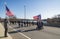 BIDDEFORD - NOVEMBER 12: Veterans and people participate in the Veteran Parade on November 12, 2018 in Biddeford-Saco Maine