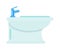 Bidet vector illustration.