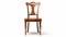 Biedermeier Style Wooden Chair - 3d Rendering