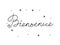 Bienvenue phrase handwritten with a calligraphy brush. Welcome in French. Modern brush calligraphy. Isolated word black