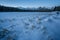 Bierstadt Lake in Winter