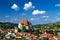 Biertan village in Transylvania, Romania