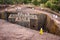 Biet Ghiorgis, Rock Hewn Orthodox Church, Lalibela in Ethiopia