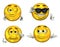 Big 3D Emoticons - Set 2