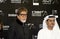 Big B with DIFF Chairman Abdul Hamid Juma