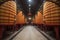 Big Barrels row in a Rioja winery