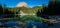 The Big Beehive at Mirror Lake Panorama