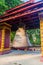 Big bell of Pahtodawgyi Pagoda in Amarapura near Mandalay, Myanm