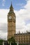 Big Ben against a Cloudy Sky