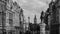 The Big Ben clock seen from Trafalgar Square