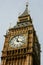 Big Ben Clock Tower London at eleven oclock