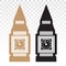 Big Ben / Clock tower london flat icon for apps and websites