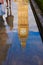 Big Ben Clock Tower puddle reflection London