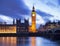 Big Ben and Houses of Parliament at a beautiful sunset landscape, London