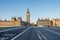 The Big Ben and the Houses of Parliament in London