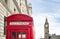 Big ben and red phone cabine