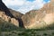 Big Bend National Park cliff face and caves