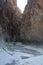 Big Bend National Park cliff face from hiking trail