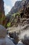 Big Bend National Park cliff face from hiking trail