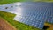 Big and blue photovoltaic farm as zero emission energy