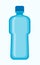Big blue plastic bottle of fresh potable water.