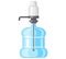 Big bottle for office and home. Vector container dispenser with pump for pouring clean water