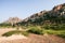 Big boulders landscape in hampi