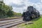 Big Boy 4014 Locomotive During its Tour Stop in New Orleans