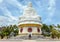 Big Buddha at the Long Son pagoda in Nha Trang Vietnam