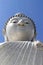 The big buddha phuket and blue sky