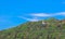 Big Buddha Phuket thailand. Big Buddha statue made of small white marble blocks is very beautiful. Lovely background Sky