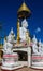 Big Buddha statues in thai buddhist wat temple