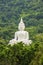 Big Buddha white color, at Wat Thep Phitak Punnaram temple in th