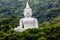 Big Buddha white color, at Wat Thep Phitak Punnaram temple in th