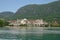 Big building with red roof in Kotor