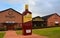 Big Bundy Bottle in front of the Bundaberg Rum Distillery