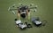 Big Carbon Drone dslr dji summer on the ground