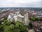 The Big Cathedral York Church aerial Yorkshire