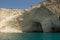 Big cave on Kleftiko Beach, Milos island