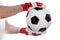 Big classical soccer ball