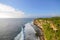 Big cliffs at Uluwatu, Bali Indonesia