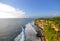 Big cliffs at Uluwatu, Bali Indonesia