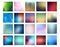 Big collection of smooth and blurry colorful gradient mesh background.