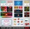 Big Collection of Voucher Gift Card layout templates