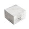 Big concrete construction block isolated