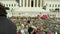 Big crowd of people at the supreme court in Washington DC