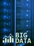 Big data analysing server. Internet and technology