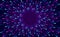 Big data analysis gradient neon purple cyan blue burst flare wave radial energy. retro modern technology