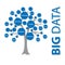 BIG Data fundamentals, tree, vector illustration