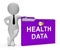 Big Data Health Medical Database 3d Rendering